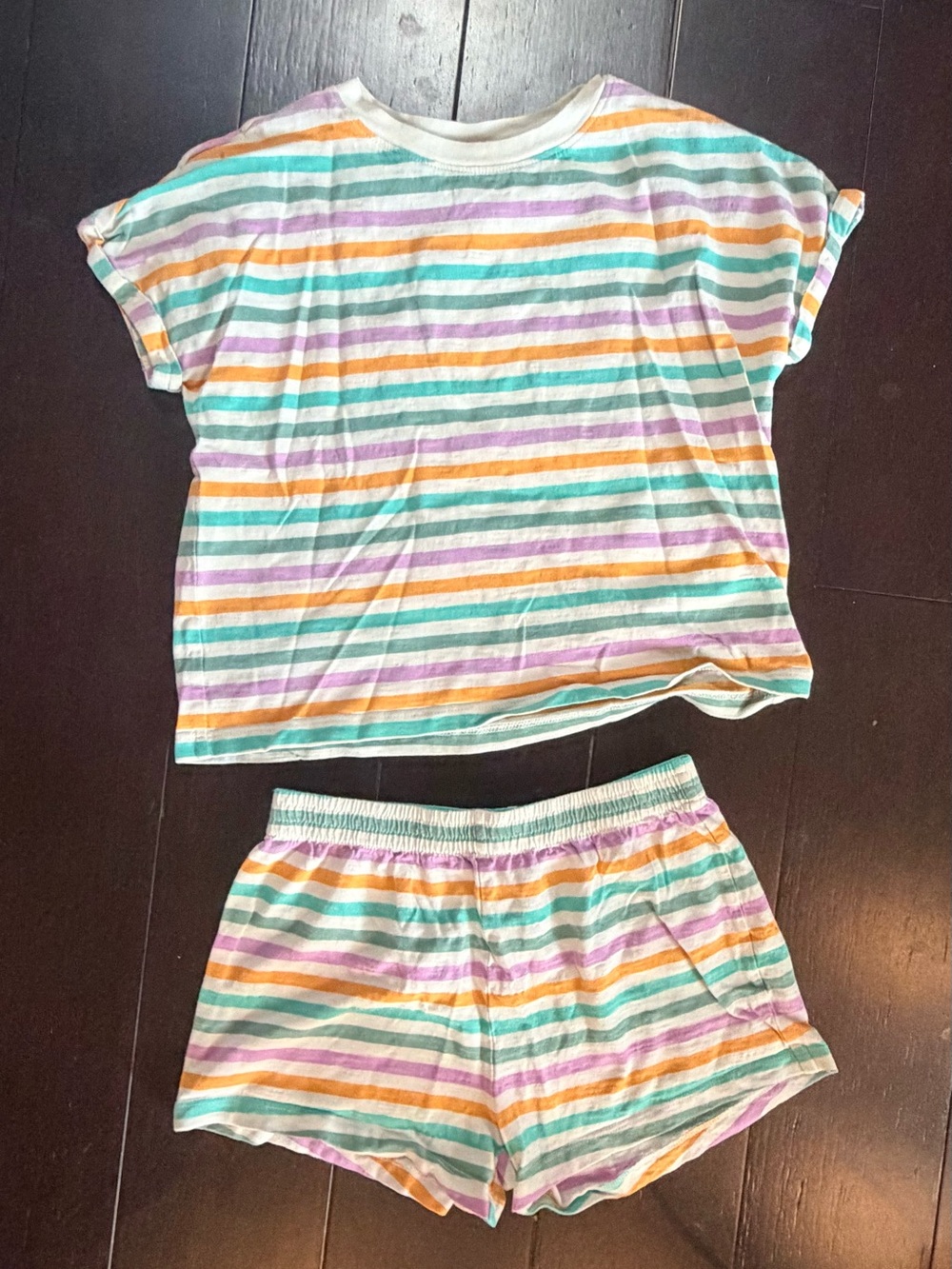 Hanna Andersson Striped Short everyday Set